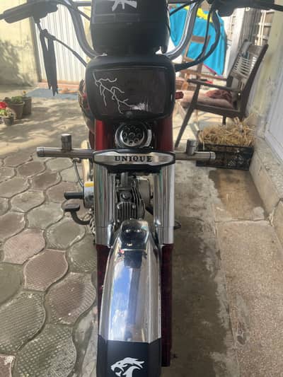 Unique bike untouch piece and clean bike