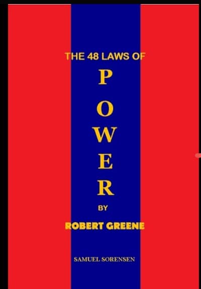 The 48 Laws of Power – Self Development Bestseller Book