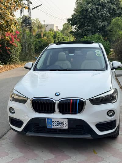 BMW X1 2017 model with panoramic sunroof top of the line