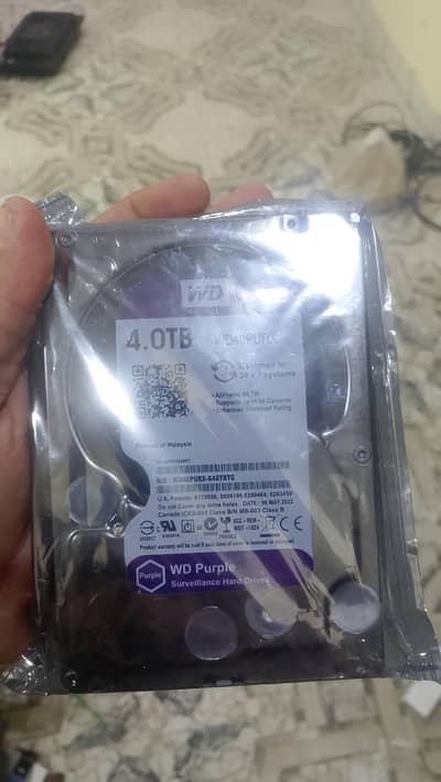 WD 4TB hard drive (0309/9338827)