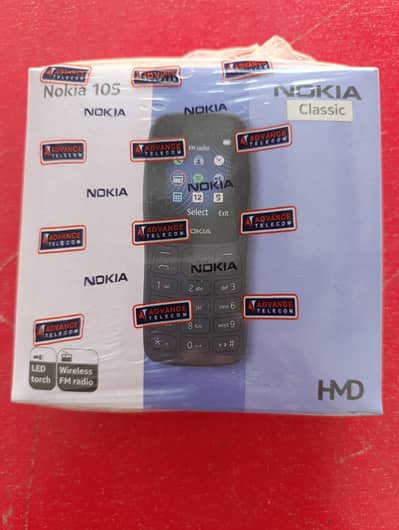 Nokia 105 box pack new