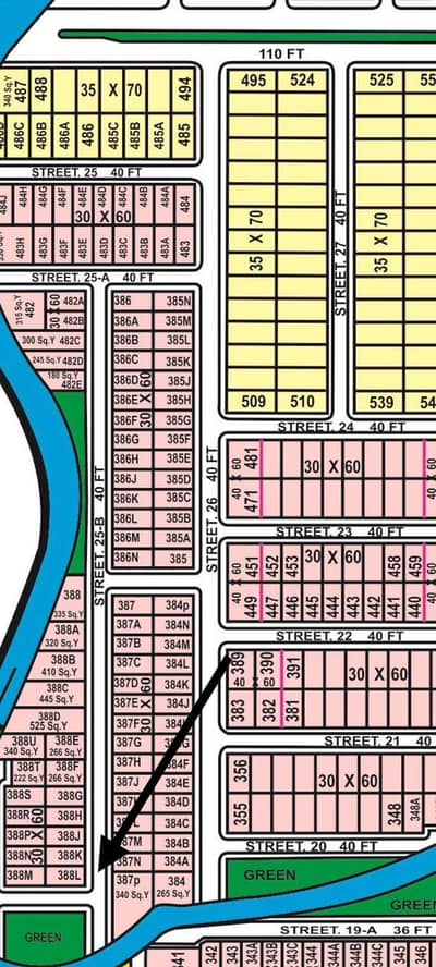 corner and sun face plot in C block, B17 Islamabd