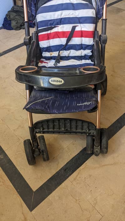 Kids Pram  Golden pram