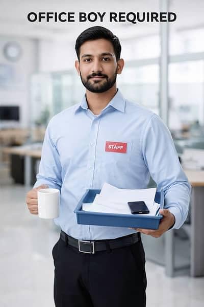 Office boy needed in software company