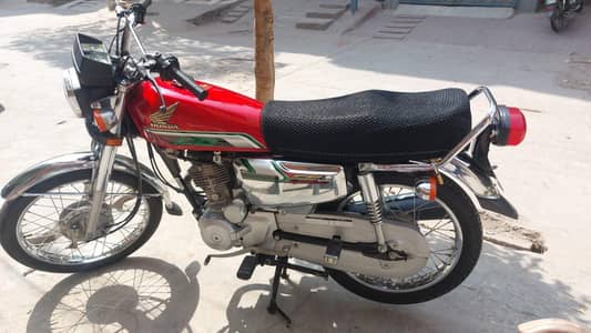 Honda CG 125 2022 Model Red Colour