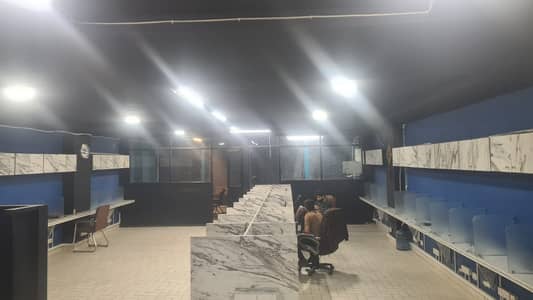 SEMI FURNISHED OFFICE IS AVAILABLE ON THE RENT IN THE 34/,7 COMMERCIAL BUILDING AT SHAHRE