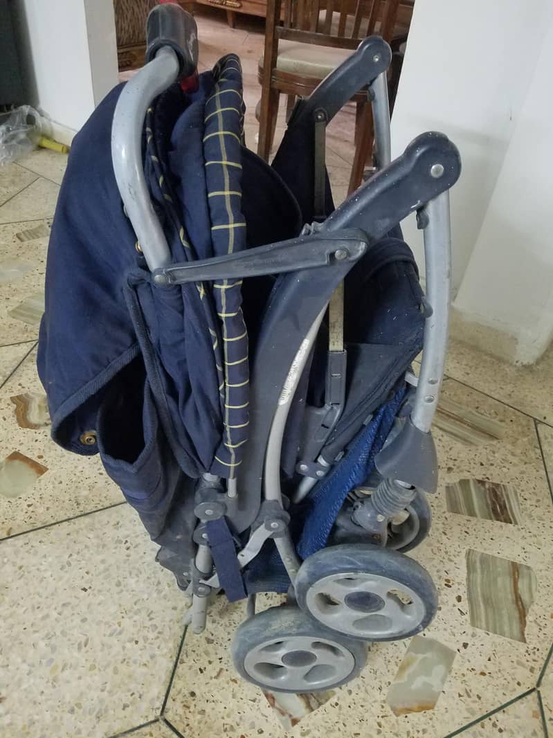 Good Condition double Stroller 3