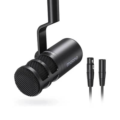 Maono PD100 Podcast Dynamic XLR Microphone - Rode Podcast Mic