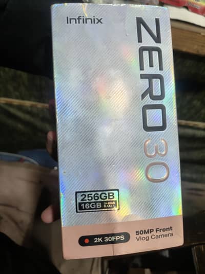 Zero 30  All ok 16/256 box charger available 10/10