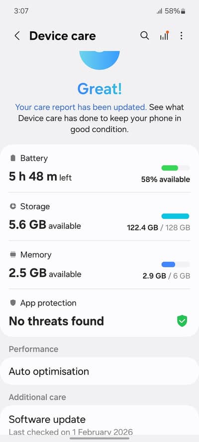 Samsung Galaxy A52 – 6GB RAM 128GB Storage – Excellent Condition