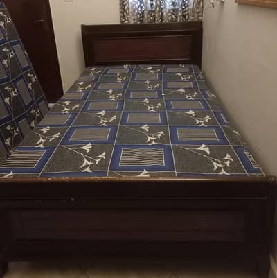 Beautiful Wooden twin Single beds