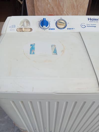selling the washing machine