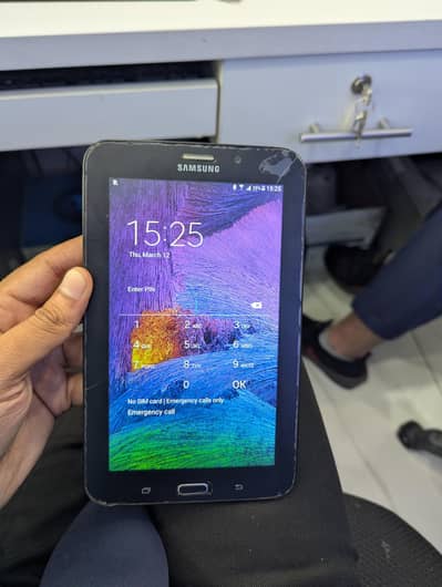 Samsung tab official pta sim Wala ha