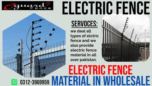 Electric Fence Security system Wholesale dealer bulk Quantity All pak