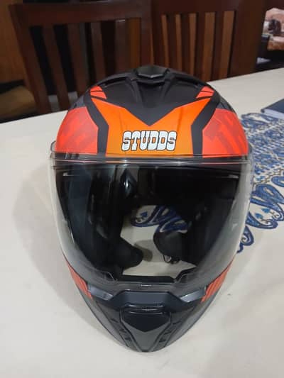 STUDDS Trooper D1 Flip-Up Full Face Helmet