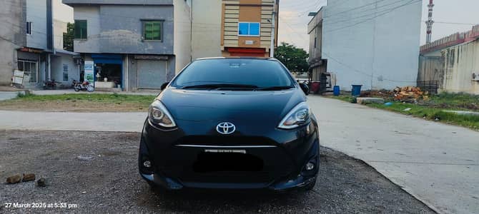 Toyota Aqua g 2017 model import 2020 new shape