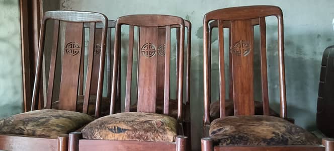 Dinning table and chairs  are available