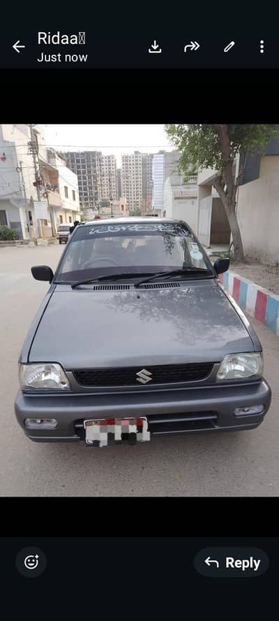 Suzuki Mehran 2012 vxr