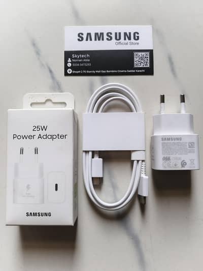 Samsung Original Charger With Box And Cable