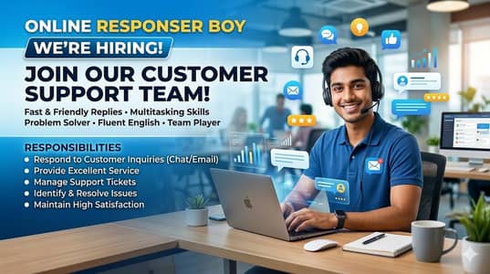 Need boy for online response