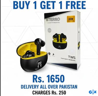 TWS Earbuds | Stereo | Earphones | Mobile Earphones