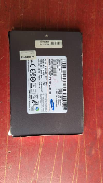 Samsung branded SSD 128gb