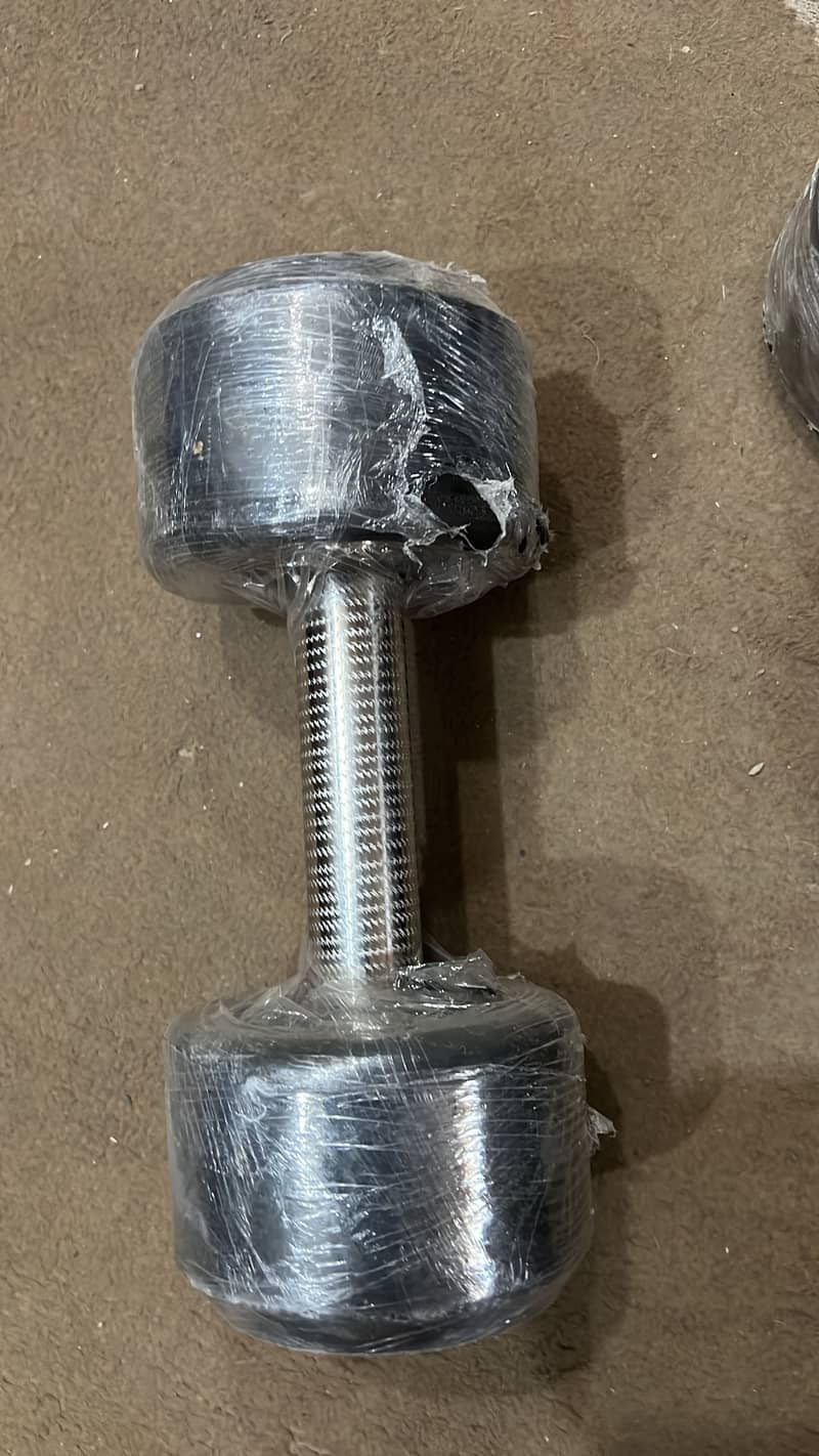Rubber coated Dumbells 1