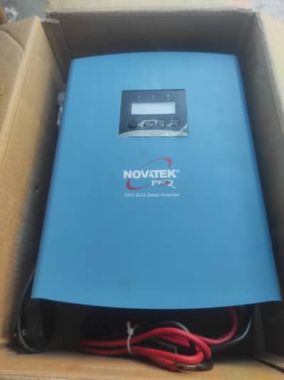NovaTek solar inverter + ups no opened repaird 12v 900w with box