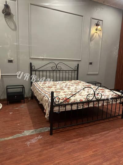 doub bed / bed dressing side table / iron bed / Bed / Furniture