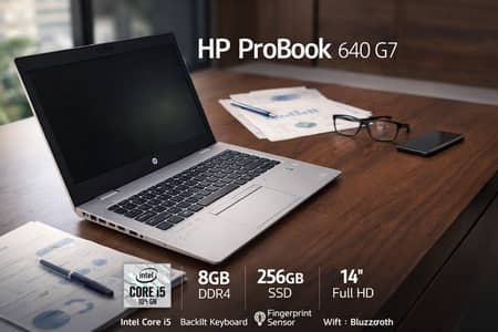  HP ProBook 640 G7 – Business & Student Friendly Laptop