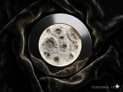 Premium 3D Moon Wall Light - Full Metal Body