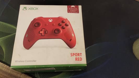 Red Xbox Controller Available for Sale.