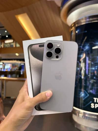 I phone 15 pro max 256 official pta approved