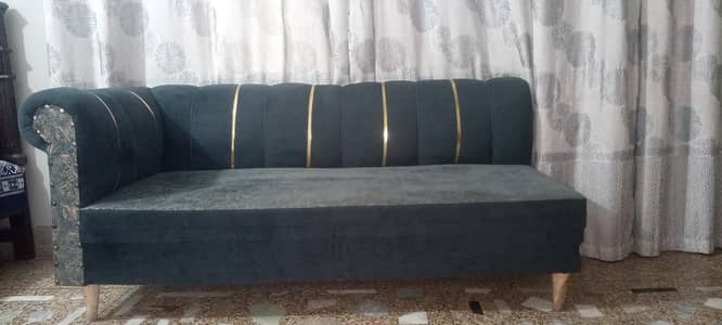 2 sofas L shape and Simple