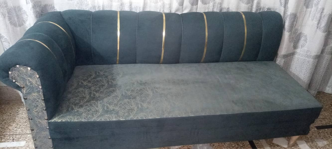 2 sofas L shape and Simple 1