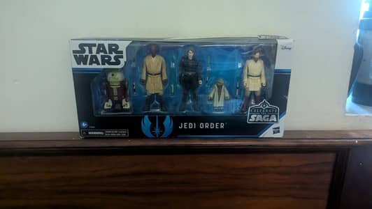 100% Original Hasbro Star Wars Action Figures (Jedi 5-Pack)