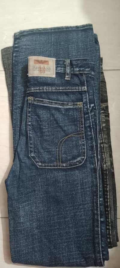 new and use jeans pents