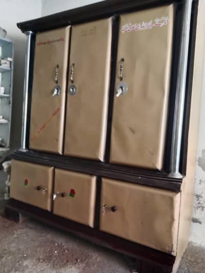 safe almari three door