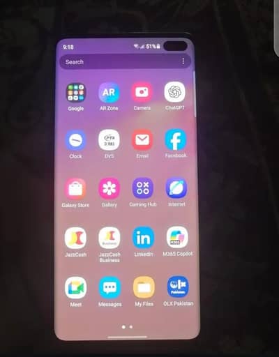 Samsung Glaxy S10 plus non pta sale and exchange