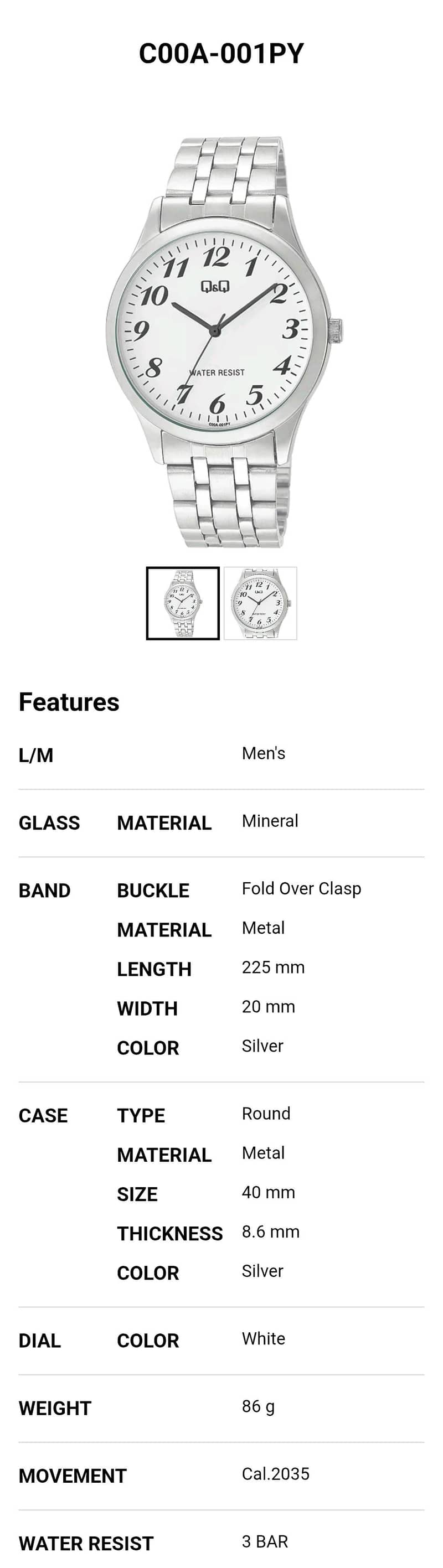 C00A-001PY Original 1