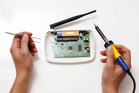 Internet router repairing