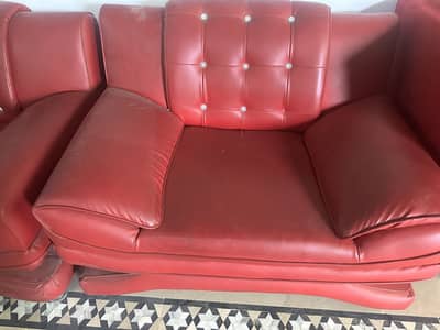 Leather 7 seater Sofa