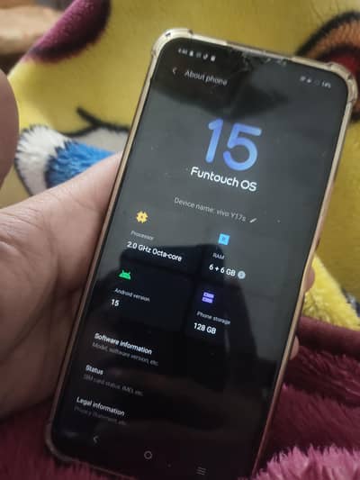 VIVO Y17S FOR SALE ONLY MOBILE