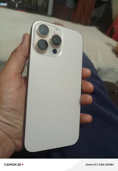 iPhone 16 pro max 10/10 jv 256 gp