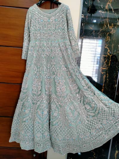 Bridal dress|Walima dress|Bridal maxi|Walima Maxi dress
