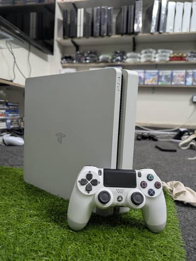Ps4 slim sealed glacier white