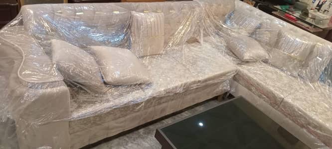 Brand new L shape corner sofa for urgent sale price is final