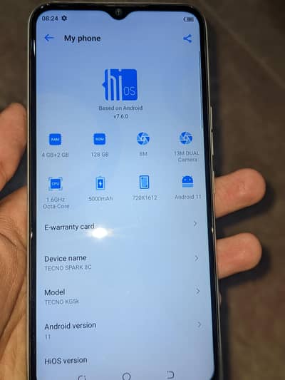 Tecno spark 8C