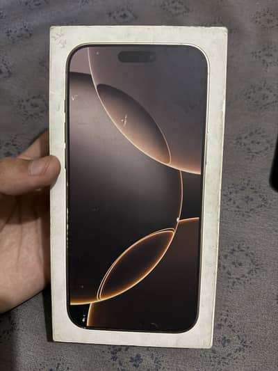 Apple iPhone 16 Pro Max Desert Titanium 256 GB JV brand new 99% health