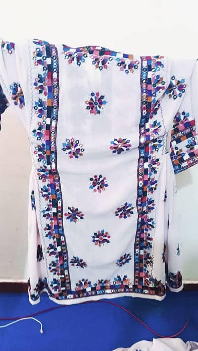 hand made Balochi dress 3 pes